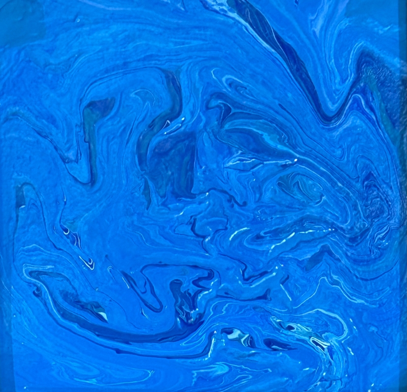 Lotsa Blue by artist Parker Flathouse